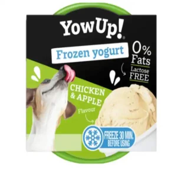 Yowup Yogur Helado Pollo Y Manzana | Pack 12×110 G