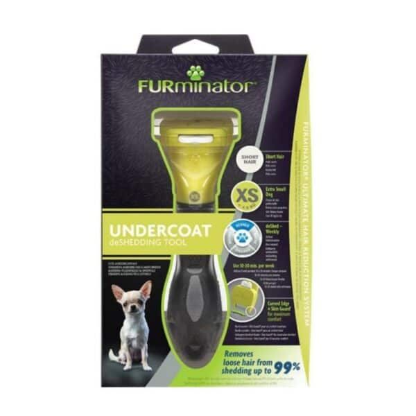 Cortapelos para mascotas Furminator, guía de corte para perros pequeños y cortos, remueve pelos sueltos, ideal para undercoat.