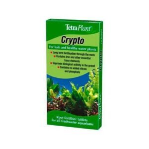 Crypto abono para acuarios en tabletas, fertilizante para plantas de agua dulce, Tetra Plant Crypto.