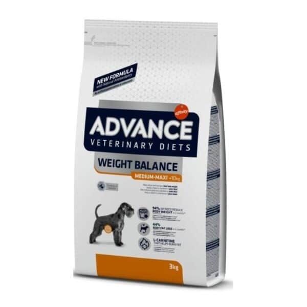 Advance Veterinary Diets pienso para perros, control de peso y grasa. 3kg. Tienda online TodoMASKOTAS.