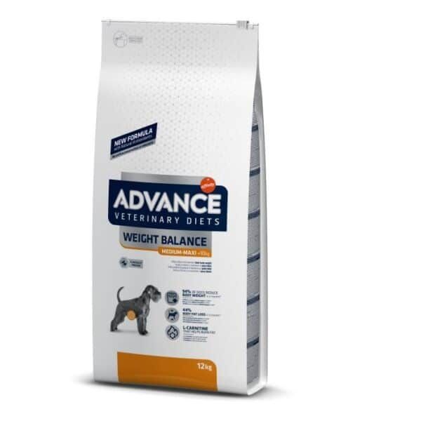 Advance Veterinary Diets pienso para perros peso balance 12kg - control de peso saludable.