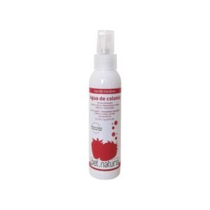 Spray de agua de colonia para mascotas, fragancia refrescante y segura.