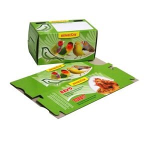 Coloridos juguetes de animales en caja, ideal para mascotas, de la tienda TodoMASKOTAS.