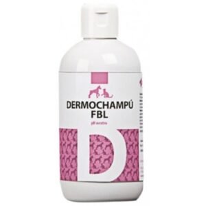 Crema para perros Dermochampú FBL, cuidado y limpieza.