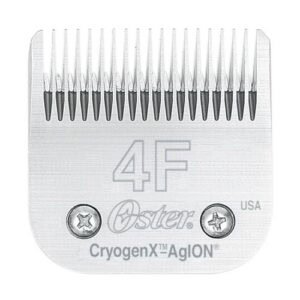 Cuchilla para recortadora de cabellos Oster 4F CryogenX AgION, precisión profesional.