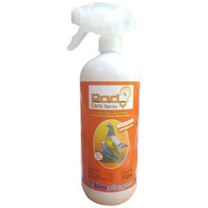 Insecticida en spray para aves y mascotas, 1 litro, reforzado, control de plagas.
