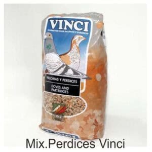 Alimento para palomas y perdices Vinci en bolsa de 1 kg.