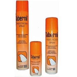 Aerosol insecticida Tabernil para mascotas, spray antipulgas y acaricidas.