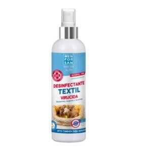 Alcohol gel desinfectante textil para virus y bacterias, perfume neutro, aprox. 150ml.