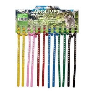 Cierre para gatos de colores en diferentes tonos, collar para mascotas, accesorios para gatos.