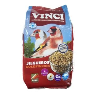 Alimento para aves Jilguero Goldfinch en bolsa de 1 kg, alta calidad y valor nutritivo.