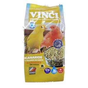 Alimento para aves canarios y pájaros de canto, semillas sin avena, calidad y nutrition.