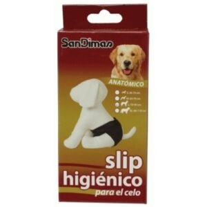 SanDimar slip higiénico para perros en paquete, ideal para el control del celo.