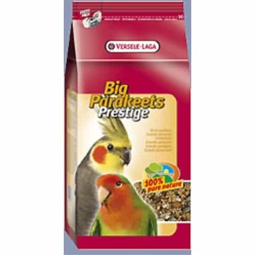 Semillas para loros y cacatúas, alimento natural para aves exóticas, mascota, big parakeets Prestige.
