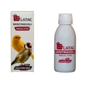 Medicamento para aves eritrilocina LATAC Seritricoli, solución oral para aves.