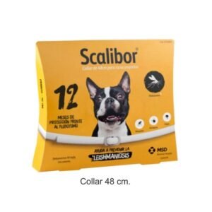 12 pastillas Scalibor collar antipulgas para perros, protección 12 meses.