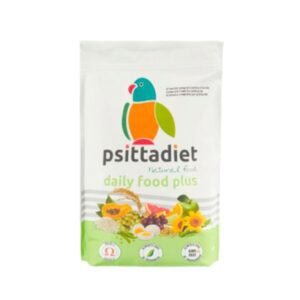 Alimento para pájaros Psittadiet daily food plus en bolsa de 600g.