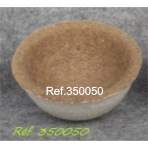 Tazón de fieltro para manualidades y decoración, referencia 350050 para crear decoraciones personalizadas.