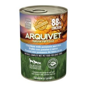 ArquiVET comida natural para perros adultos con pollo, patatas y arroz 400g.