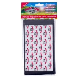 Bolsas higiénicas con celulosa para mascotas, tamaño perfecto, colección y limpieza fácil.