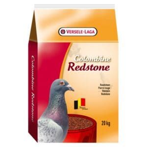 Redstone para palomas, 20 kg, alimento para aves, producto belga, comida para palomas mensajeras, suplemento para palomas.