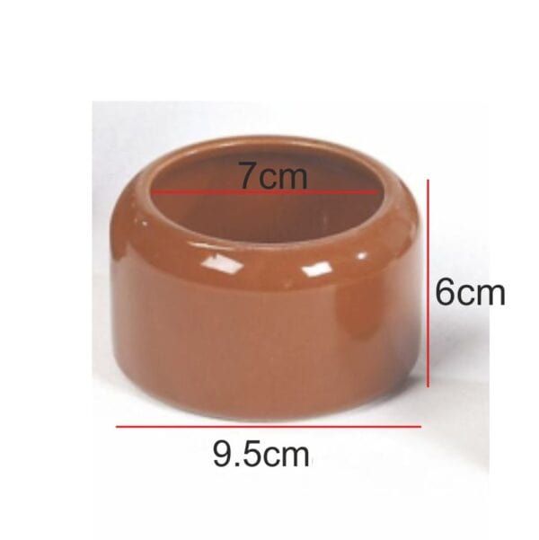 Vaso de cerámica para tazas de personajes de peluche tamaño mediano.