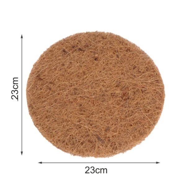 Peluche redonda de coco para decoración o manualidades.