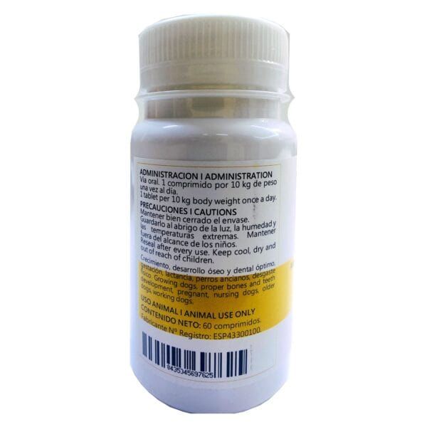 1. polvo suplemento para perros mayores y de trabajo, salud ósea y dental.