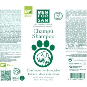 Eliminador de olores para mascotas en spray | Champú neutralizador de olor para perros y gatos.