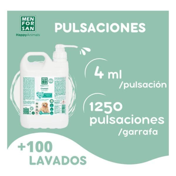 Pulseras para mascotas, higiene y aseo con 1250 pulsaciones por botella.