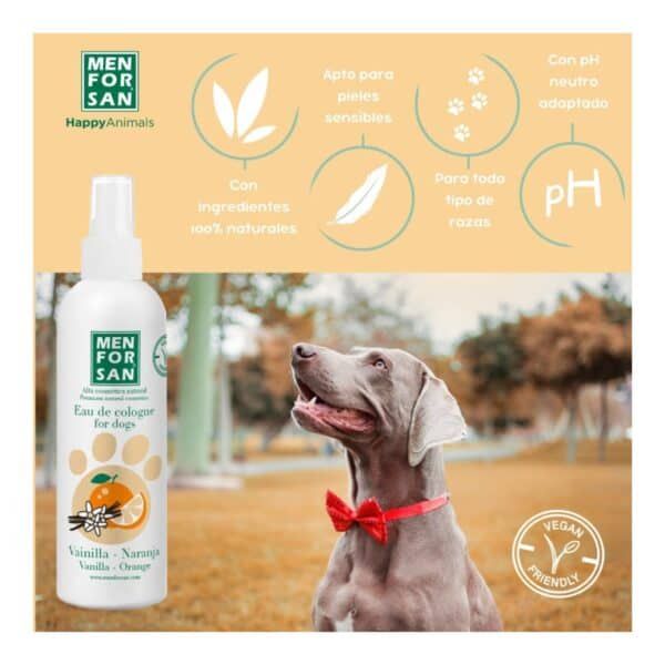 Aromaterapia para perros con ingredientes naturales y pH adaptado.
