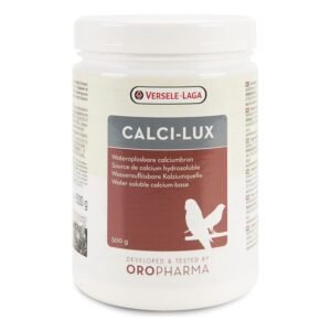 Suplemento de calcio Calci-Lux para aves, 500g, de Versele-Laga.