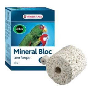 Mineral Bloc para loros y aves exóticas, 400 g.