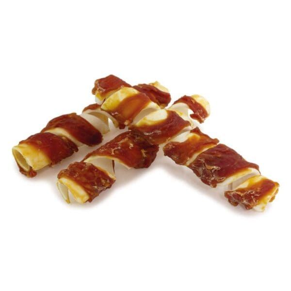 Rollitos de queso y jamón, snack delicioso y fácil de preparar, ideal para todas las edades.