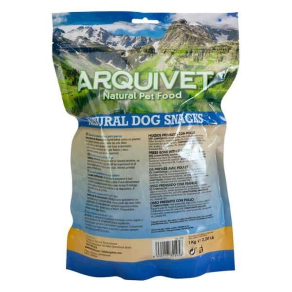 Arquirvet comida natural para perros en bolsa de 1 kg.