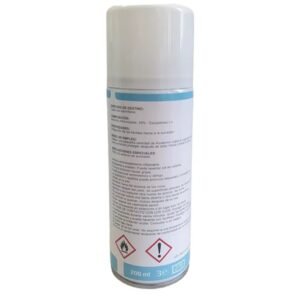Aerosol de 200 ml para limpieza y protección, fácil de usar y seguro, ideal para protección personal y superficies.
