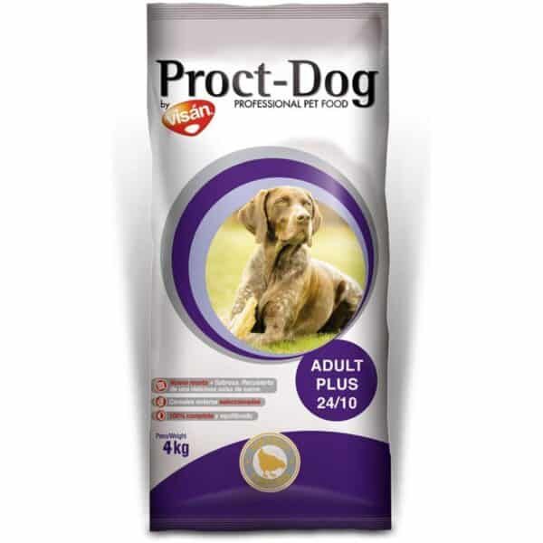 Proct-Dog pienso para perros adultos, alimentación completa y equilibrada, 4 kg.