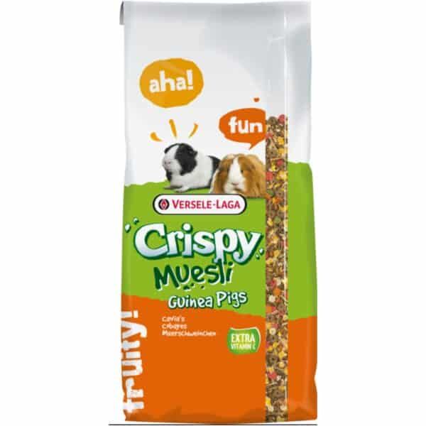 Cuidado de mascotas, comida para cerdos guinea, muesli crujiente para animales, croquetas con vitamina C.