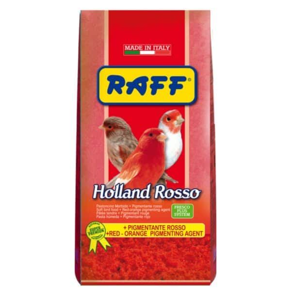 Raff Holland Rosso pigmento rojo para aves, 400 g, colorante alimentario natural y seguro.