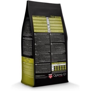 Alimento para conejos adultos con patatas y verduras frescas.