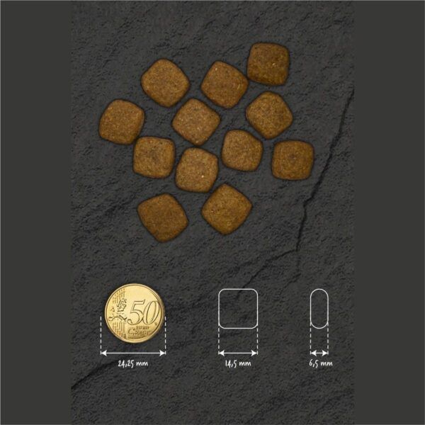 Mini croquetas de pollo en tienda online TodoMASKOTAS, tamaño compacto y delicioso.