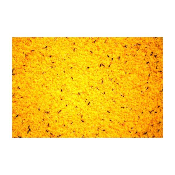 Cinta de escarcha dorada para manualidades y decoración.