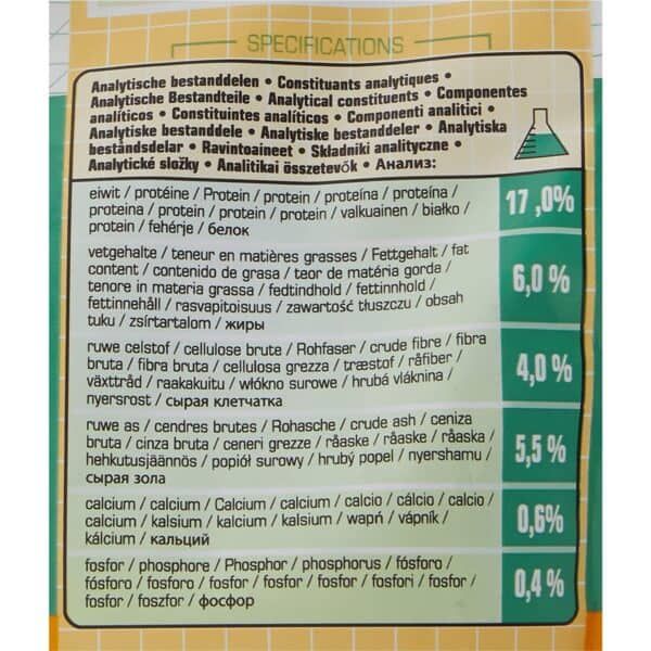 Proteñes analíticas, componentes, y composición en múltiples idiomas para productos de análisis químico.