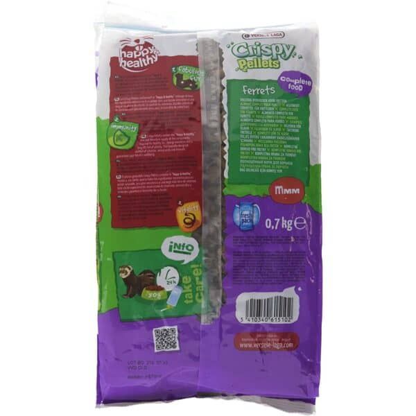 Pellets crujientes para gatos, comida completa y saludable para mascotas.