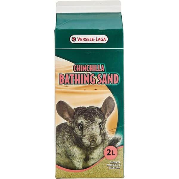 Chinchilla arena de baño, arena de sílice para mascotas, 2 litros, accesorios para animales.