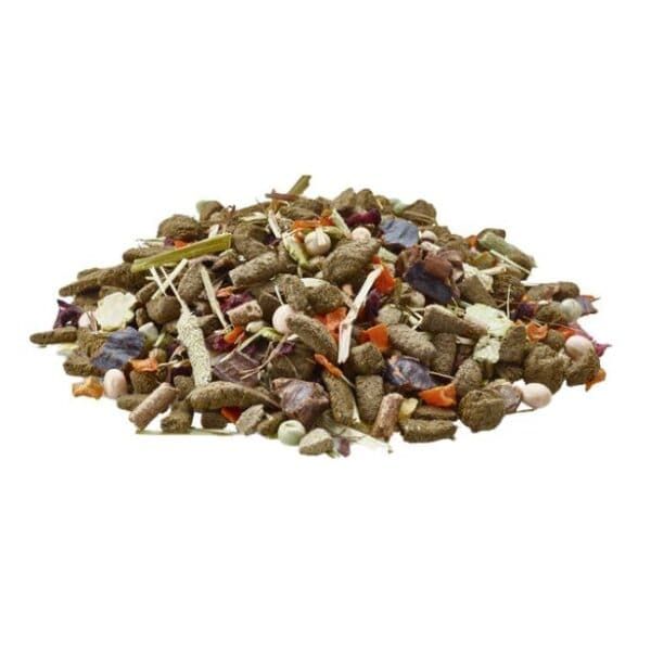 Aromatizador de ambiente con mezcla de hierbas y flores secas para decoración y bienestar.