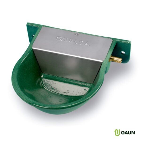Cenicero de metal y plástico verde, ideal para exteriores o interiores con estilo urbano.