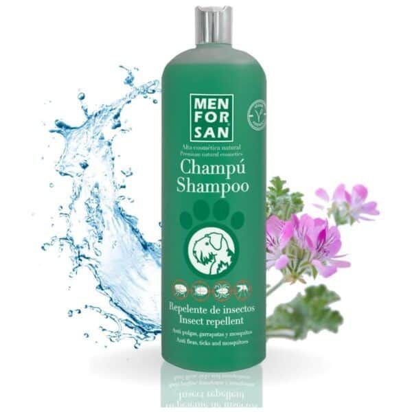 Spray repelente de insectos natural para perros y gatos, protección contra pulgas, garrapatas y mosquitos.