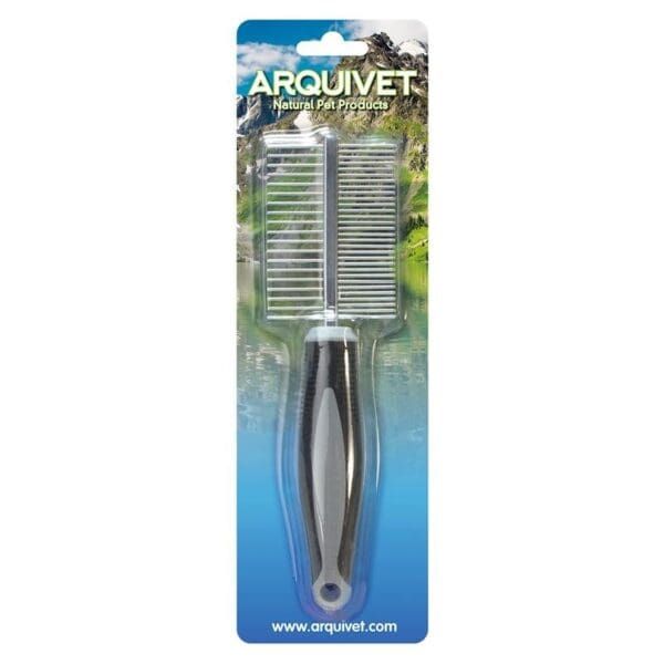 Cepillo de limpieza para mascotas, Arquivet pet grooming comb.