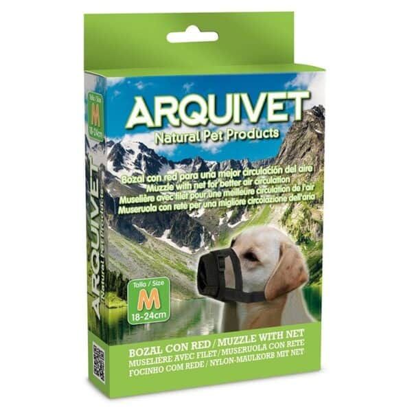 Arquet con red para perros de tamaño mediano, 18-24cm, mejor circulación del aire.